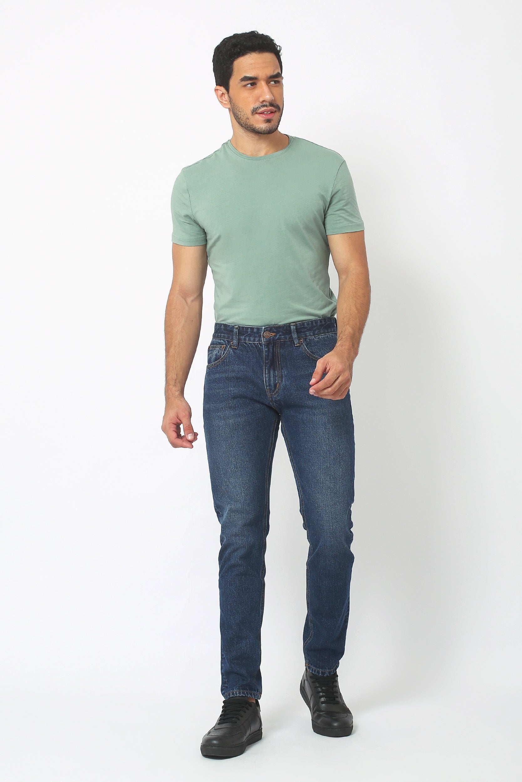 Buy Washed Tapered Fit Jeans at Amazon.in